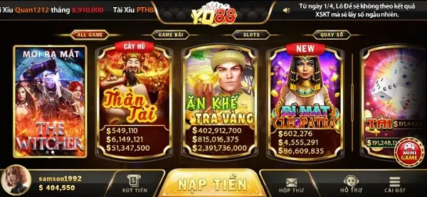 Giới thiệu về cổng game đổi thưởng Yo88 uy tín